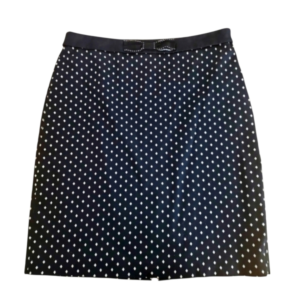 White House Black Market Black White Diamond Skirt 12 - Picture 3 of 8